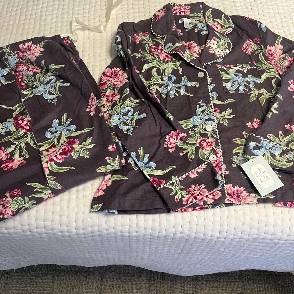 NWT great Christmas gift Carole Hochman Flannel Pajamas